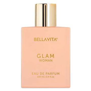 Bella Vita Luxury GLAM | Long Lasting Perfume for Woman | EDP 100ml | African Orange, Jasmine & Patchouli | Floral, Fruity, Woody Premium Fragrance for Women