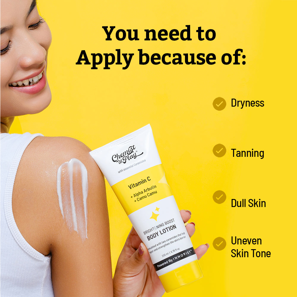 Chemist At Play Brightening Boost Body Lotion 200Ml