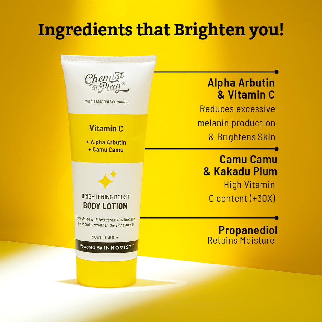 Chemist At Play Brightening Boost Body Lotion 200Ml