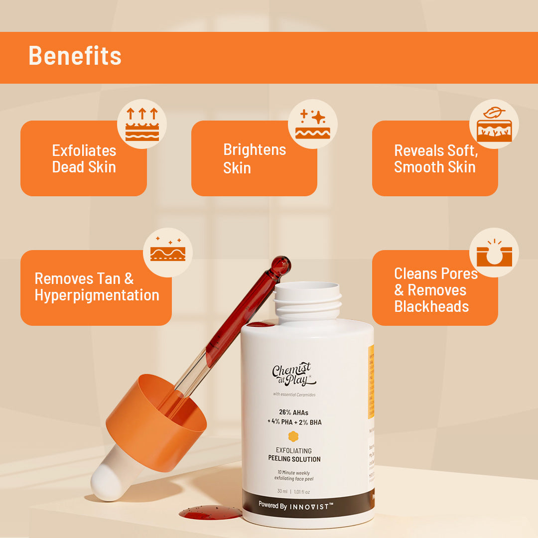 Chemist at Play 26% AHA 2% BHA 4% PHA Peeling Solution 30Ml