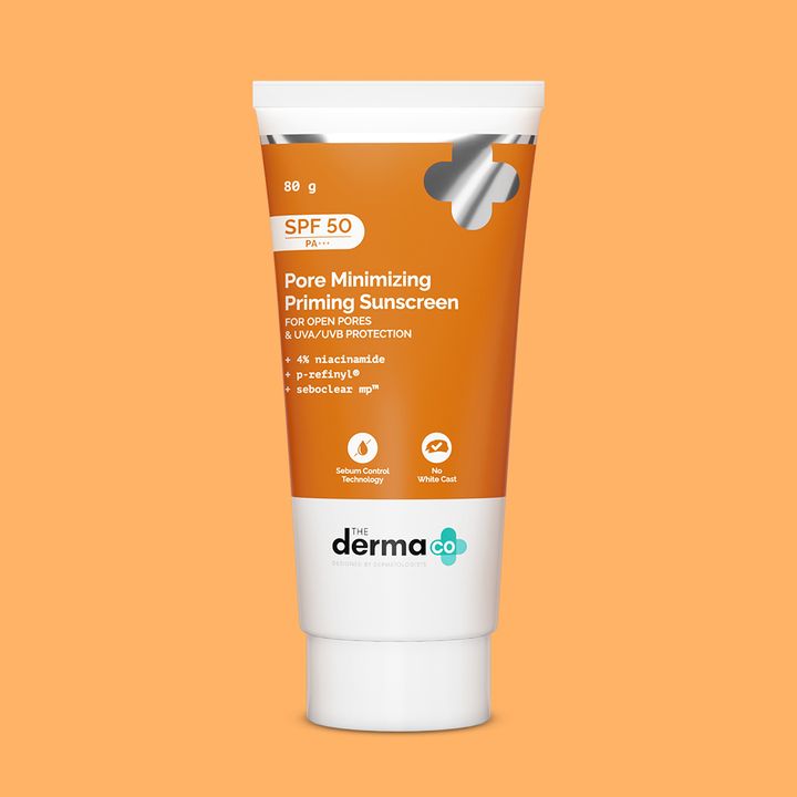 The Derma Pore Minimizing Priming Sunscreen For Open Pores & UVA/UVB Protection - 80g