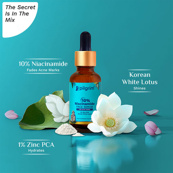 Pilgrim 10% Niacinamide Face Serum For Acne Marks 30Ml