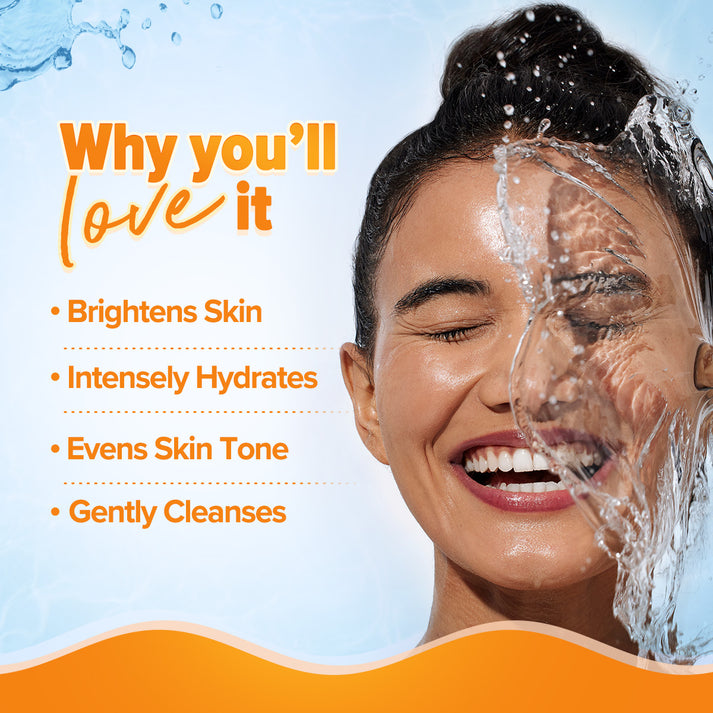 Aqualogica Glow+ Smoothie Face Wash with Papaya & Vitamin C for Glowing Skin - 100ml