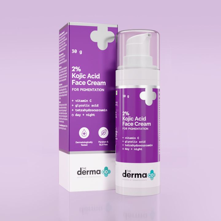 The Derma Co 2% Kojic Acid Cream - 30g - Dhevu