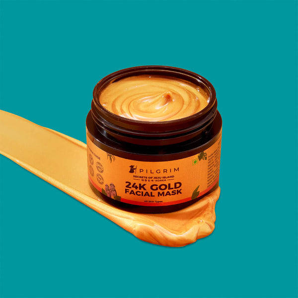Pilgrim 24K Gold Facial Mask - 50gm