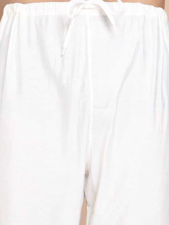 Jompers Men Ethnic Motifs Embroidered Kurta with Pyjama