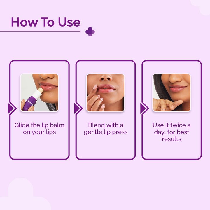 The Derma Co 1% Vitamin C Brightening Lip Balm - 4.5g