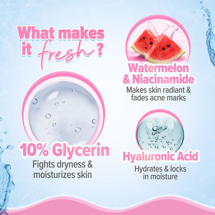 Aqualogica Radiance+ Mousse Hydrating Foam Cleanser - 100 ml