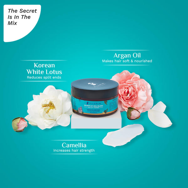 Pilgrim  Argan Oil Hair Mask with White Lotus & Camellia