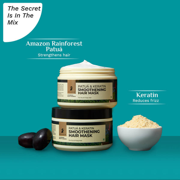 Pilgrim Patuá & Keratin Smoothening Hair Mask 200gm