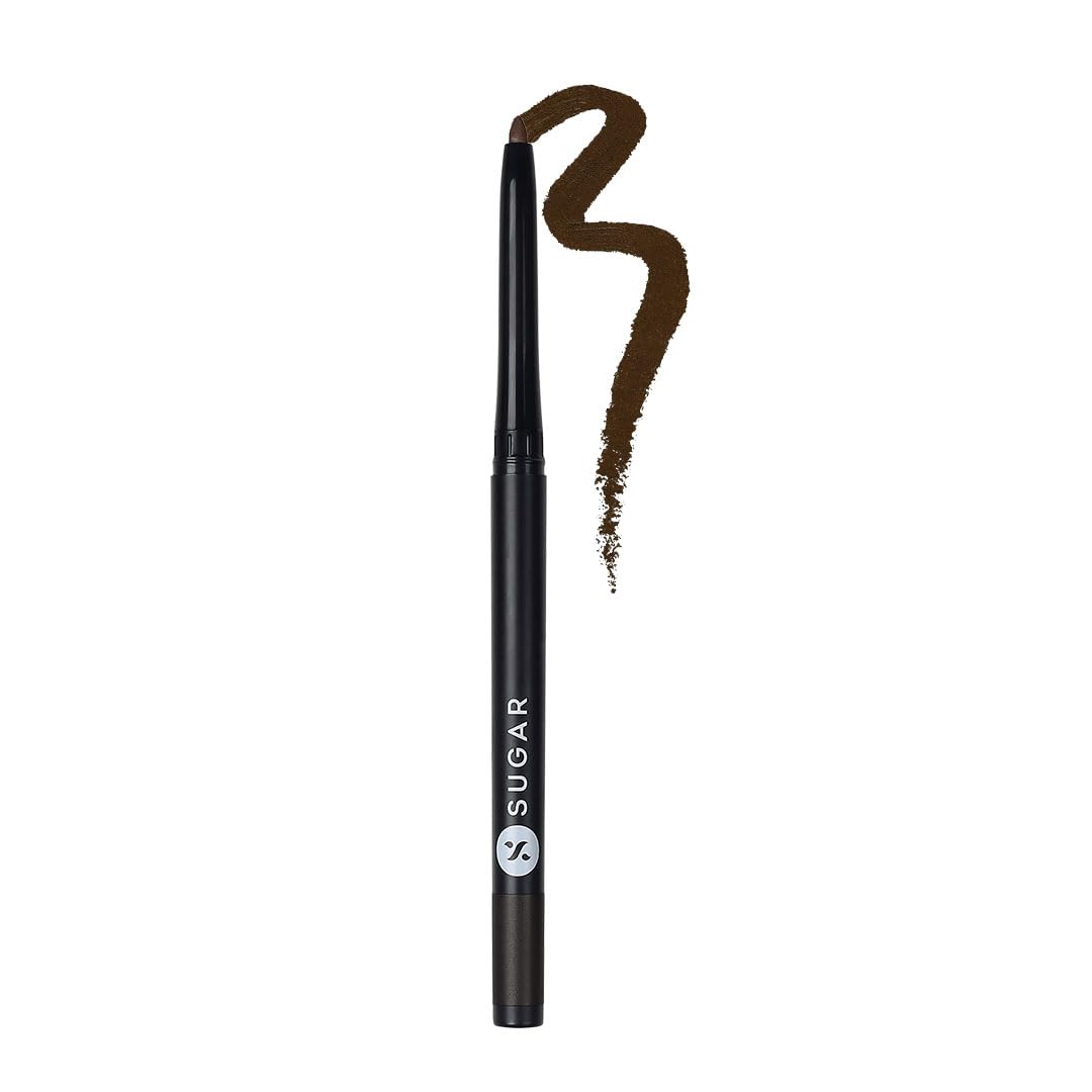SUGAR Cosmetics Kohl Of Honour Intense Matte Kajal | Waterproof & Smudgeproof | Lasts upto 10hrs | 0.25gm - 01 Black Out