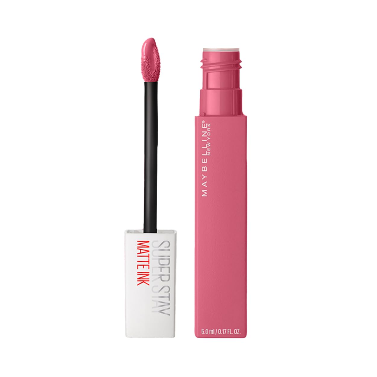 Maybelline New York SuperStay Matte Ink Liquid Lipstick - 15 Lover, Highly pigmented, Transfer Proof & Fade Proof. Maybelline New York SuperStay Matte Ink Liquid Lipstick Lasts Up To 16 Hour | 5ml
