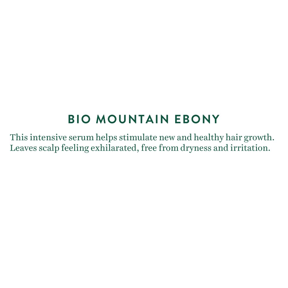 Biotique Bio Mountain Ebony Vitalizing Serum | Prevents Hair Fall & Soothes Scalp| Promotes Hair Growth | 100% Botanical Extracts | Suitable for All Skin Types | 120ml