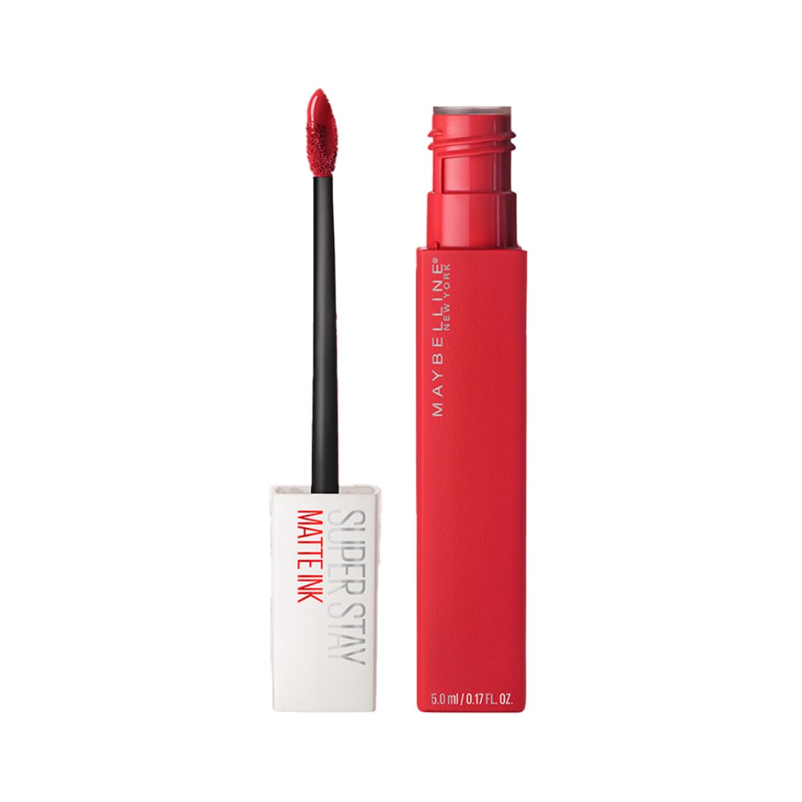 Maybelline New York SuperStay Matte Ink Liquid Lipstick - 15 Lover, Highly pigmented, Transfer Proof & Fade Proof. Maybelline New York SuperStay Matte Ink Liquid Lipstick Lasts Up To 16 Hour | 5ml