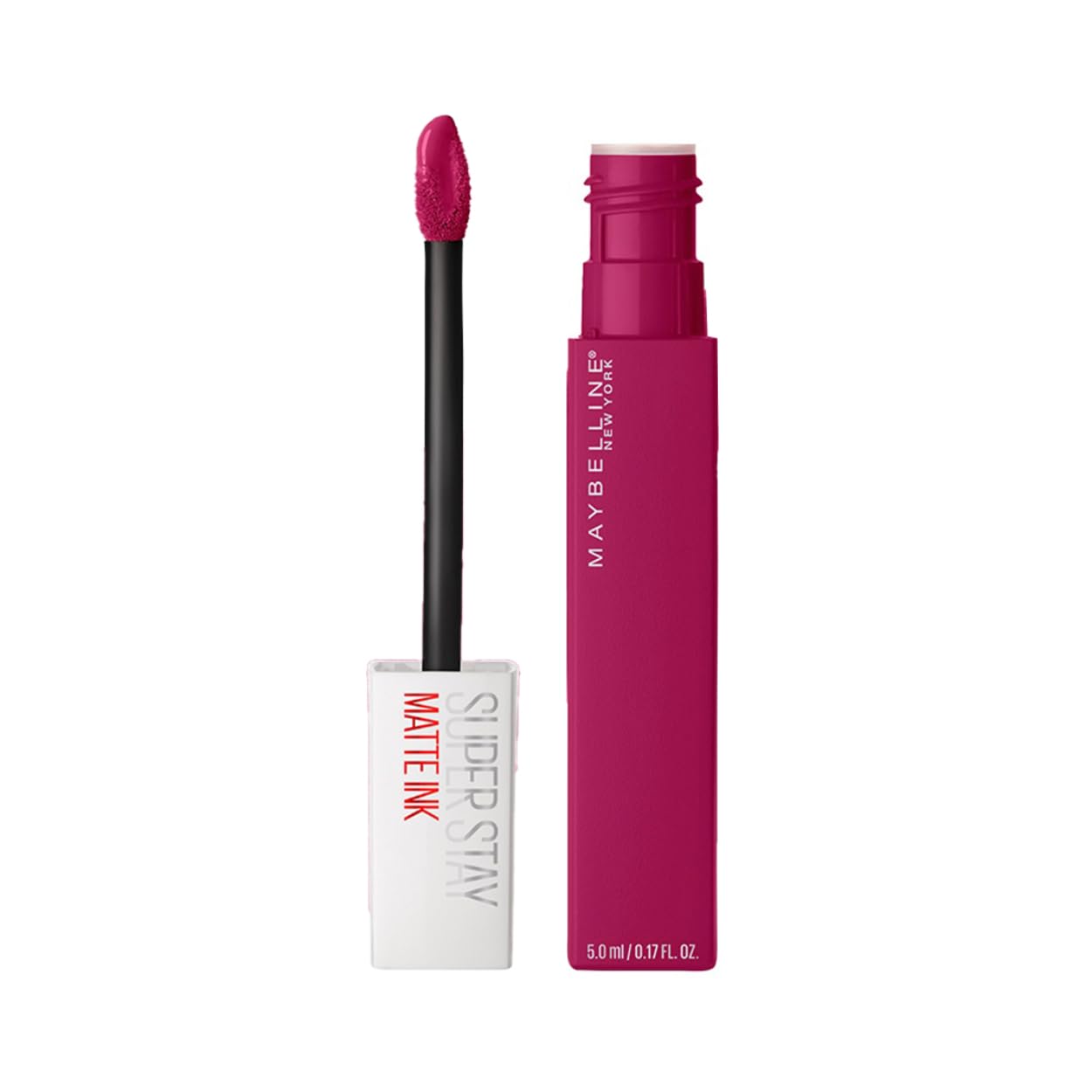 Maybelline New York SuperStay Matte Ink Liquid Lipstick - 15 Lover, Highly pigmented, Transfer Proof & Fade Proof. Maybelline New York SuperStay Matte Ink Liquid Lipstick Lasts Up To 16 Hour | 5ml
