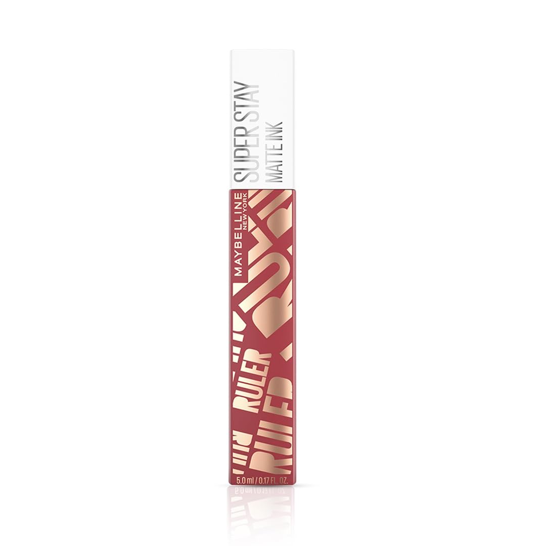 Maybelline New York SuperStay Matte Ink Liquid Lipstick - 15 Lover, Highly pigmented, Transfer Proof & Fade Proof. Maybelline New York SuperStay Matte Ink Liquid Lipstick Lasts Up To 16 Hour | 5ml