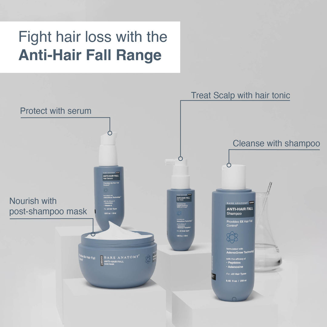 Bare Anatomy Hair Fall Control Shampoo with Peptides 250ML