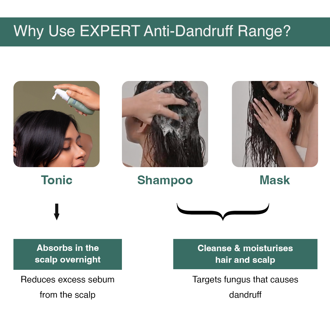 Bare Anatomy Anti Dandruff Shampoo with Salicylic Acid & Biotin- 750ml