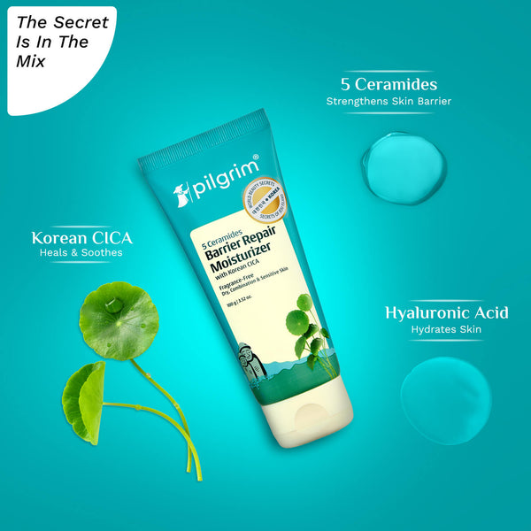 Pilgrim 5 Ceramides Barrier Repair Moisturizer 100gm