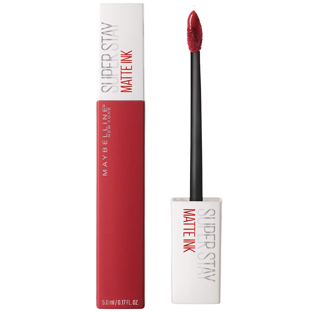 Maybelline New York SuperStay Matte Ink Liquid Lipstick - 15 Lover, Highly pigmented, Transfer Proof & Fade Proof. Maybelline New York SuperStay Matte Ink Liquid Lipstick Lasts Up To 16 Hour | 5ml