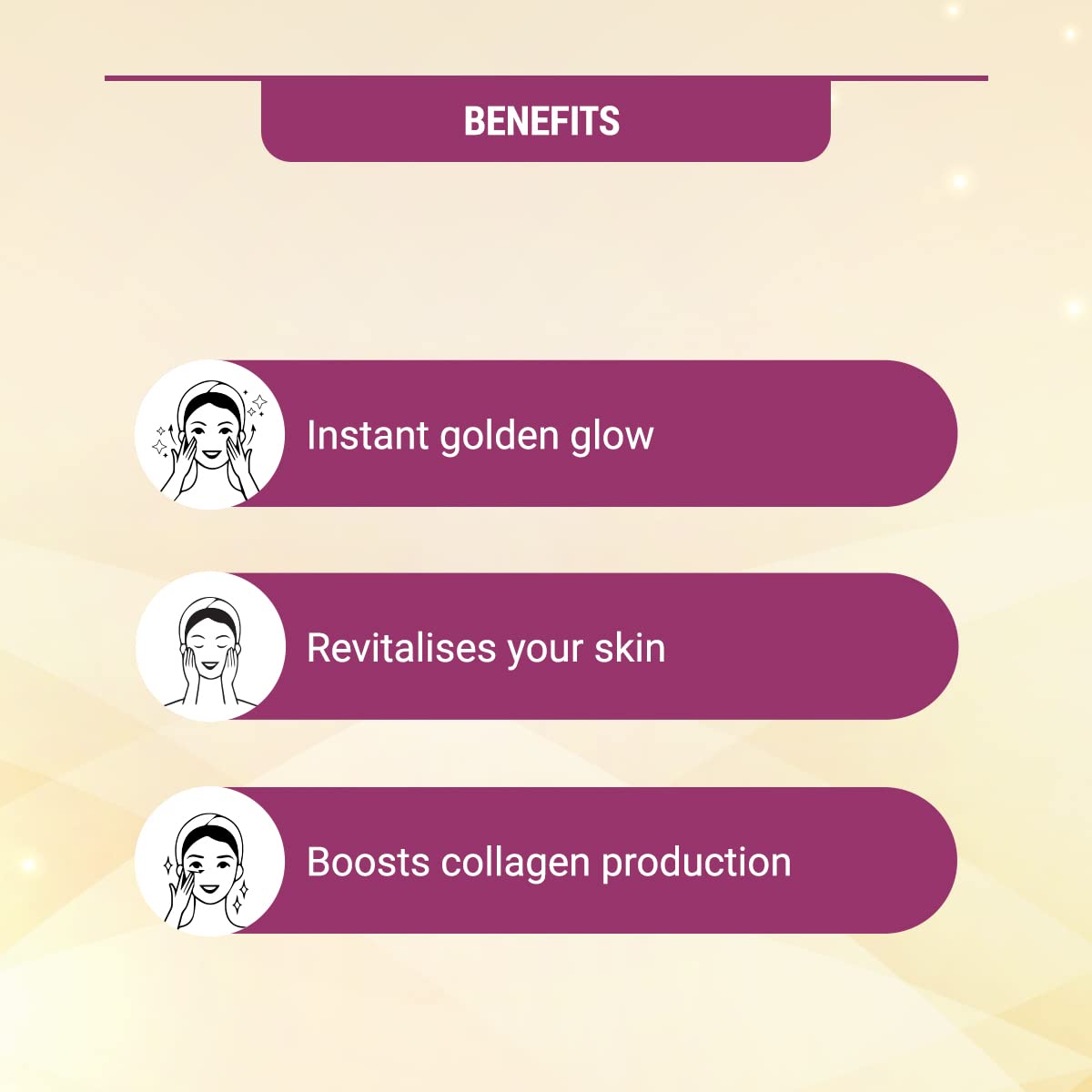 Lotus Herbals Lotus Radiant Gold Facial Kit For Instant Glow With 24K Pure Gold & Papaya ,4 Easy Steps 148G (4 Use)