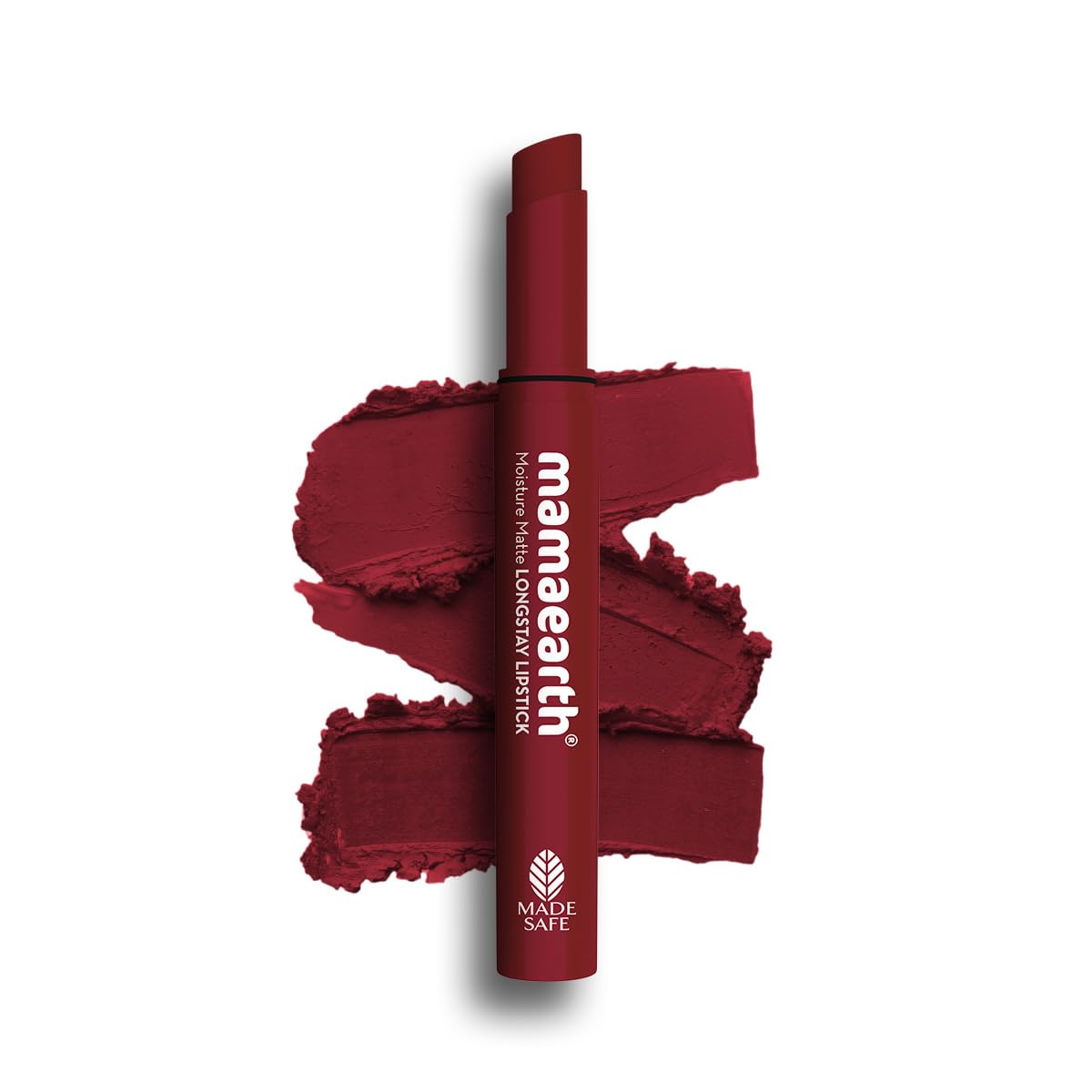 Mamaearth Moisture Matte Longstay Lipstick With Avocado Oil & Vitamin E For 12 Hour Long Stay-04 Cinnamon Nude - 2 G