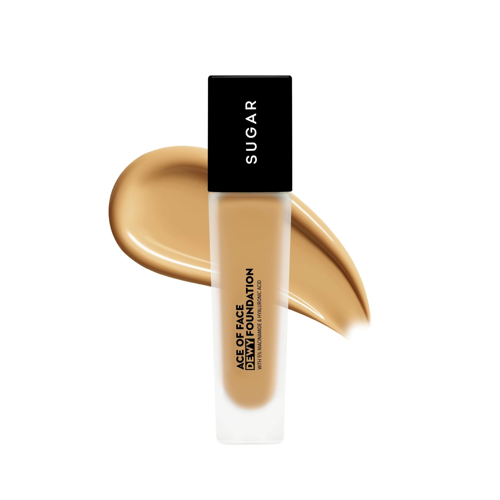 SUGAR Cosmetics Ace Of Face Dewy Foundation with 5% Niacinamide & Hyaluronic Acid | Lasts upto 18hrs | 30 ml - 17 Raf