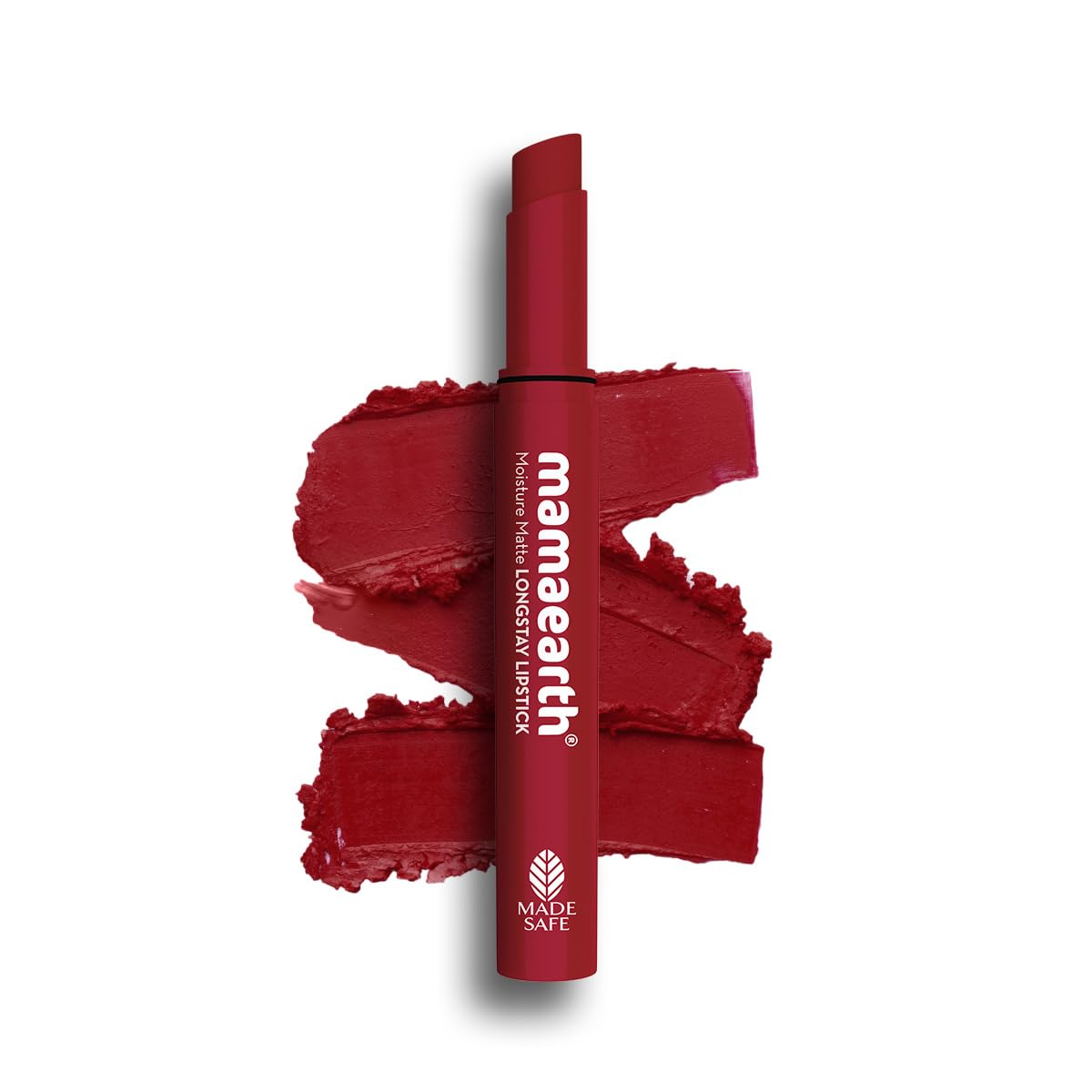 Mamaearth Moisture Matte Longstay Lipstick With Avocado Oil & Vitamin E For 12 Hour Long Stay-04 Cinnamon Nude - 2 G