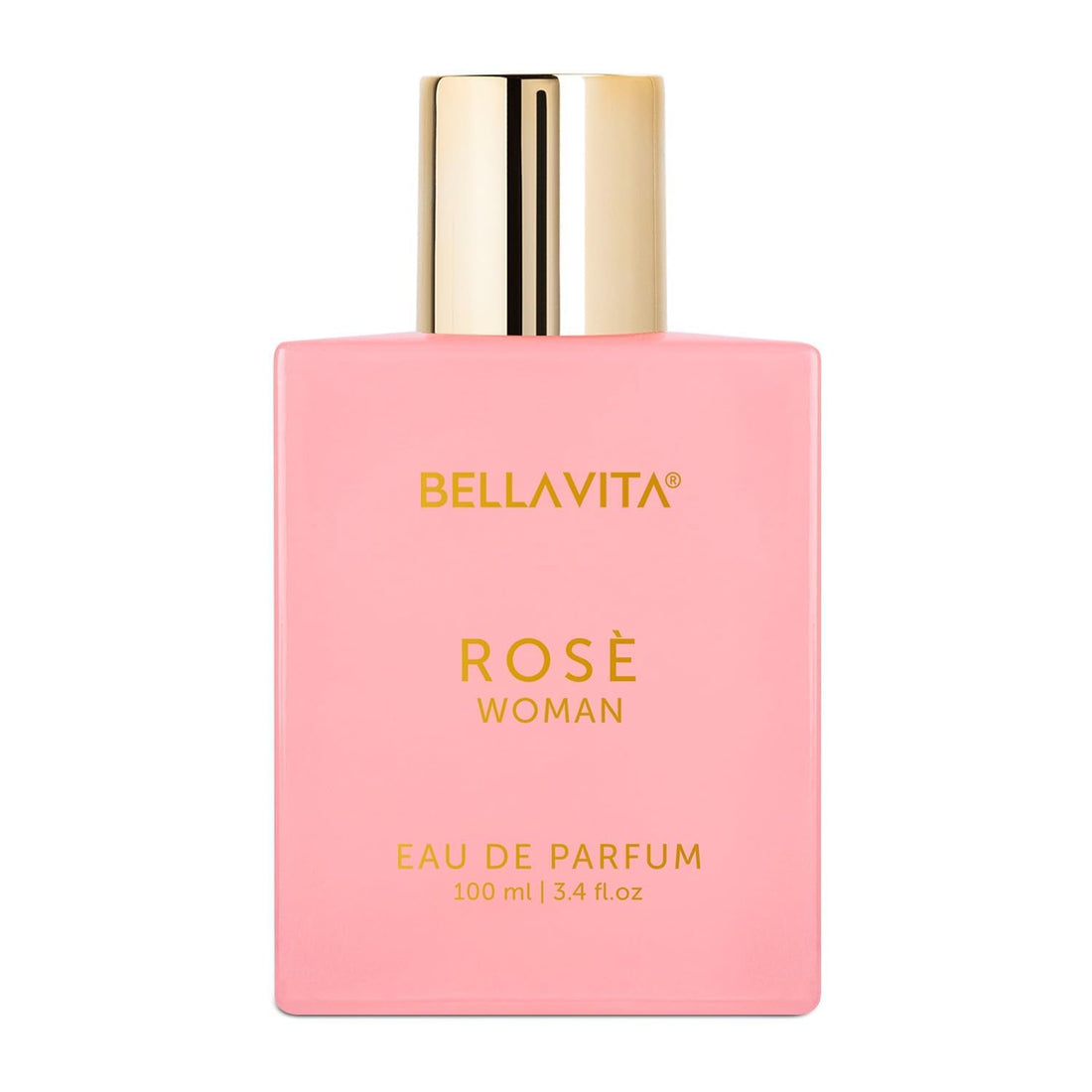 Bella Vita Luxury Rose Woman Eau De Parfum Perfume for Women with Black Currant, Vanilla, Jasmine|Floral & Sweet EDP Long Lasting Fragrance Scent 100 ML