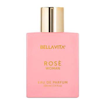 Bella Vita Luxury Rose Woman Eau De Parfum Perfume for Women with Black Currant, Vanilla, Jasmine|Floral & Sweet EDP Long Lasting Fragrance Scent 100 ML