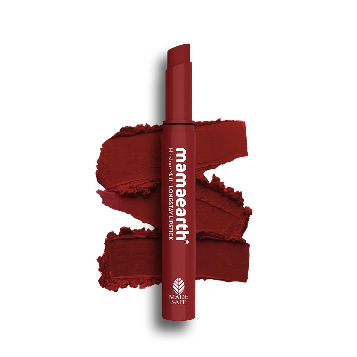 Mamaearth Moisture Matte Longstay Lipstick With Avocado Oil & Vitamin E For 12 Hour Long Stay-04 Cinnamon Nude - 2 G