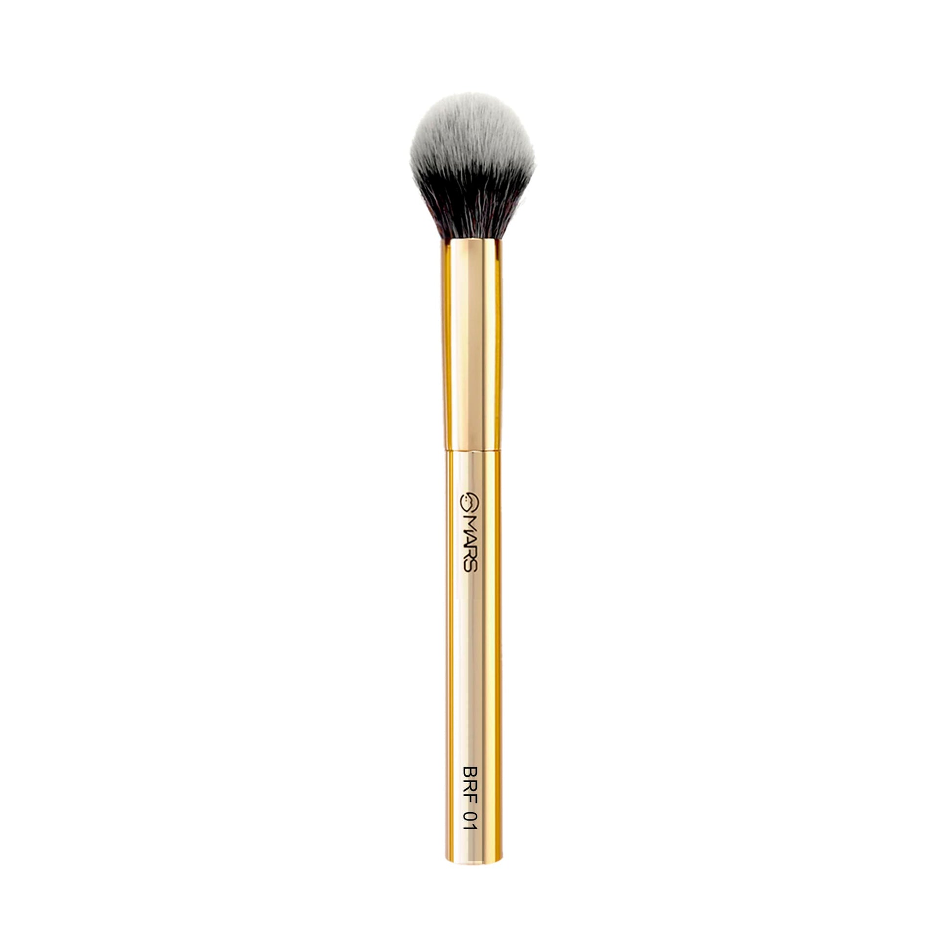 MARS Artist's Arsenal Makeup Brush Set for Professional Makeup | Eyeshadow Blending Brushes (3pcs) | Foundation, Blush, Powder and Foundation Brush (1pcs each)