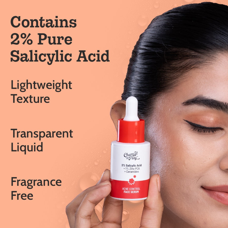 Chemist At Play 2% Salicylic Acid Face Serum 30Ml