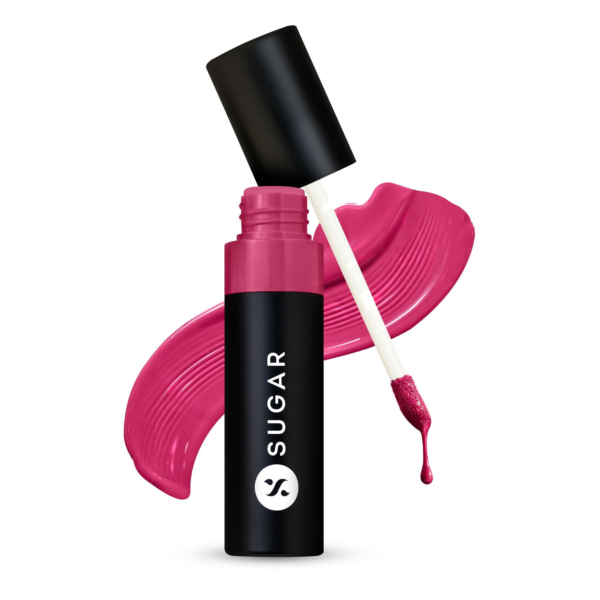SUGAR Cosmetics Partner In Shine Transferproof Glossy Lipstick | Lasts upto 24hrs | Transferproof & Smudgeproof - 3ml - 01 Cinnamon Champagne