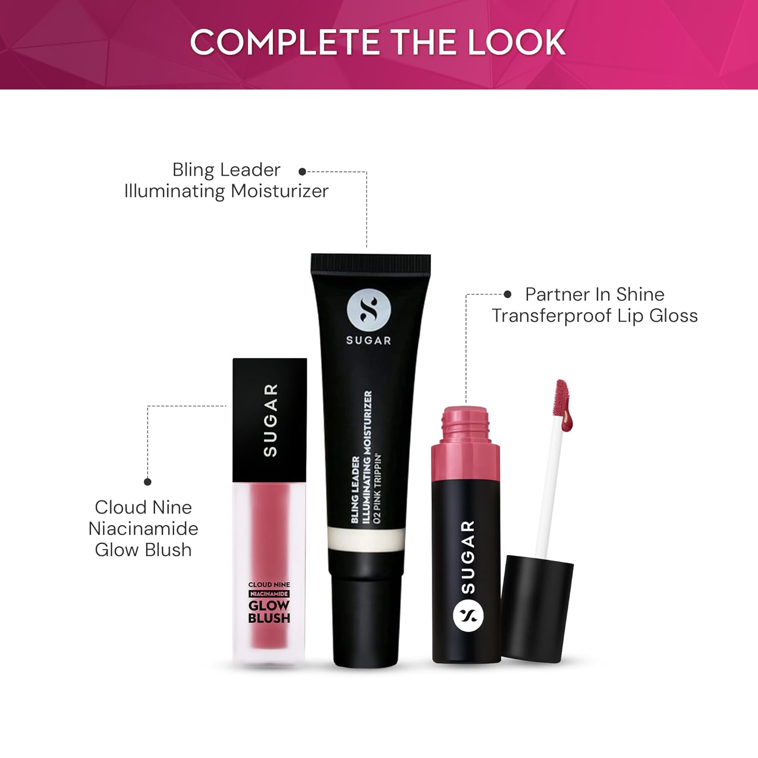 SUGAR Cosmetics Partner In Shine Transferproof Glossy Lipstick | Lasts upto 24hrs | Transferproof & Smudgeproof - 3ml - 01 Cinnamon Champagne