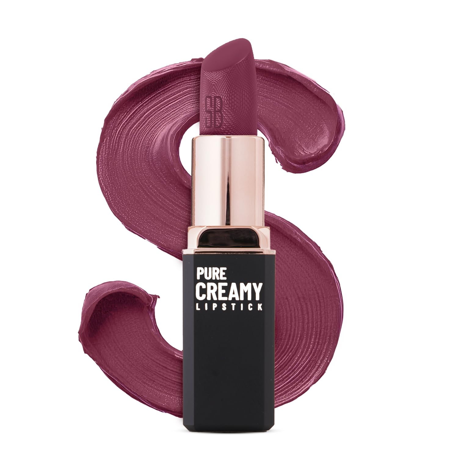 Swiss Beauty Pure Creamy Lipstick | Smooth Glide | Matte Finish | Rich Colour | With Vitamin E & Tea Tree Oil | Hydrating | All-Day Comfort | Shade- 01-Dare to Bare