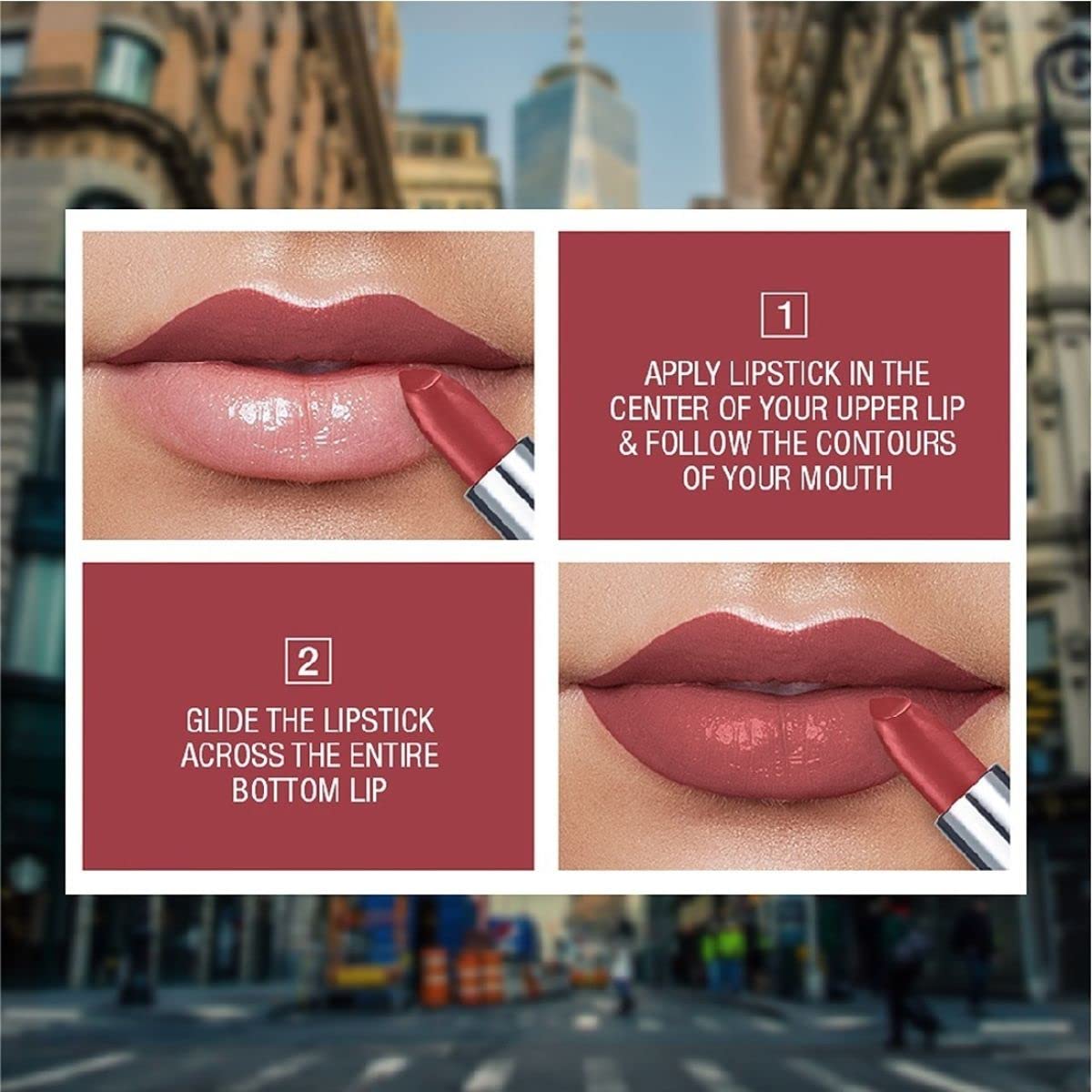 Maybelline New York Color Sensational Creamy Matte Lipstick lasts up to 12 Hours, Hydrate Lips, Rich Creamy Lipstick with Shea Butter, Comes in 42 Shades - 640 Red Liberation, 3.9g