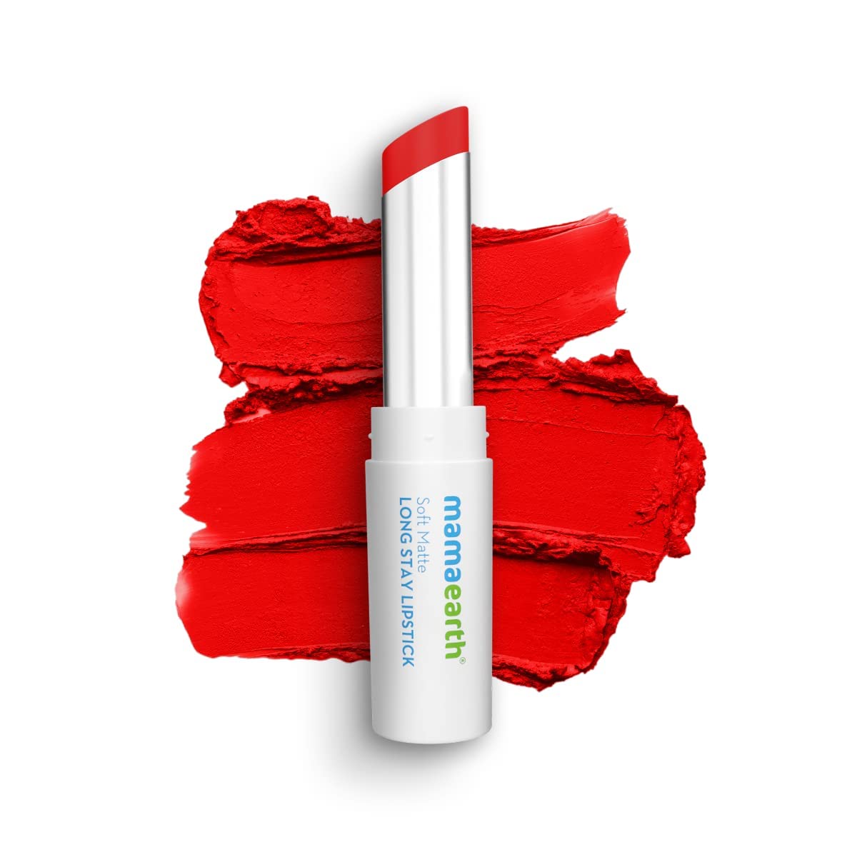 Mamaearth Soft Matte Long Stay Lipsticks with Jojoba Oil & Vitamin E for 12 Hour Long Stay  - 3.5 g - Dhevu