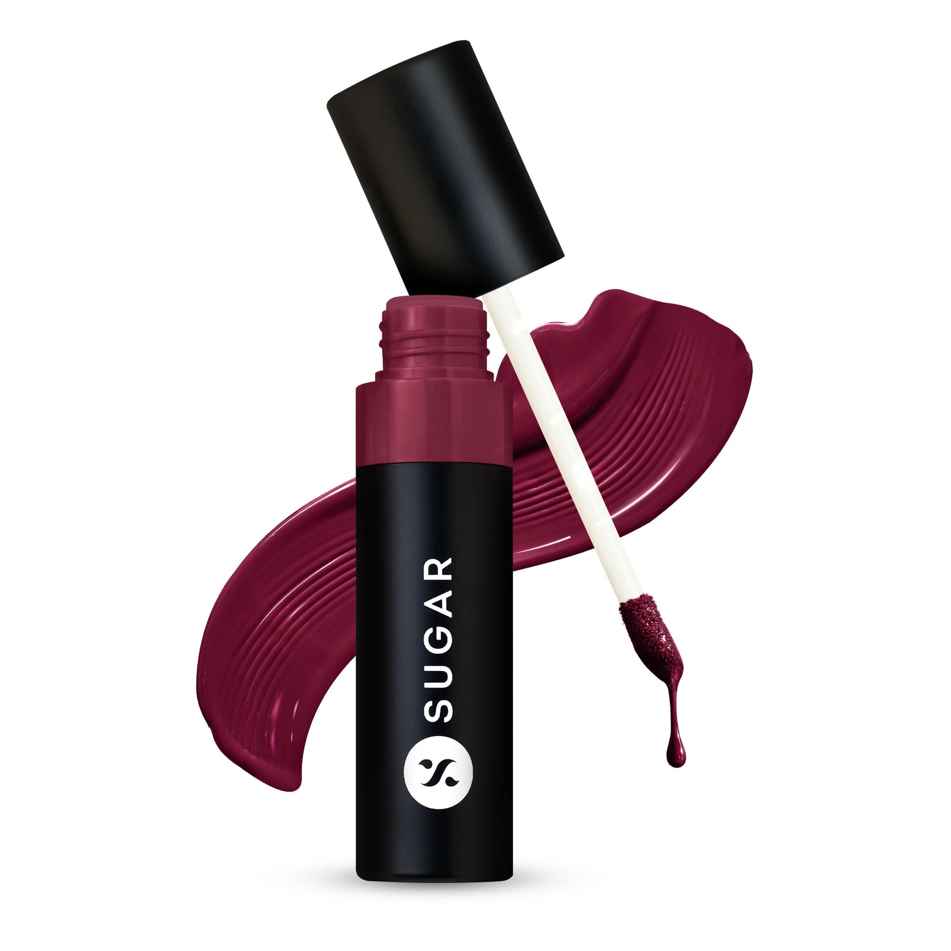 SUGAR Cosmetics Partner In Shine Transferproof Glossy Lipstick | Lasts upto 24hrs | Transferproof & Smudgeproof - 3ml - 01 Cinnamon Champagne