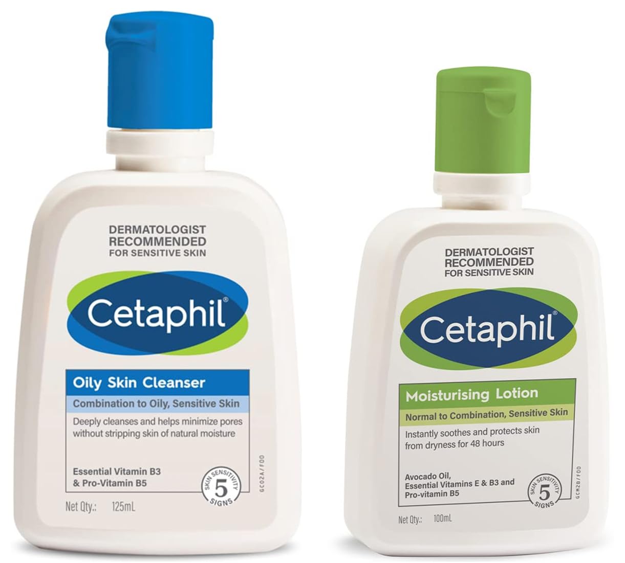 Cetaphil Oily Skin Cleanser , Daily Face Wash for Oily, Acne prone Skin , Gentle Foaming, 125ml