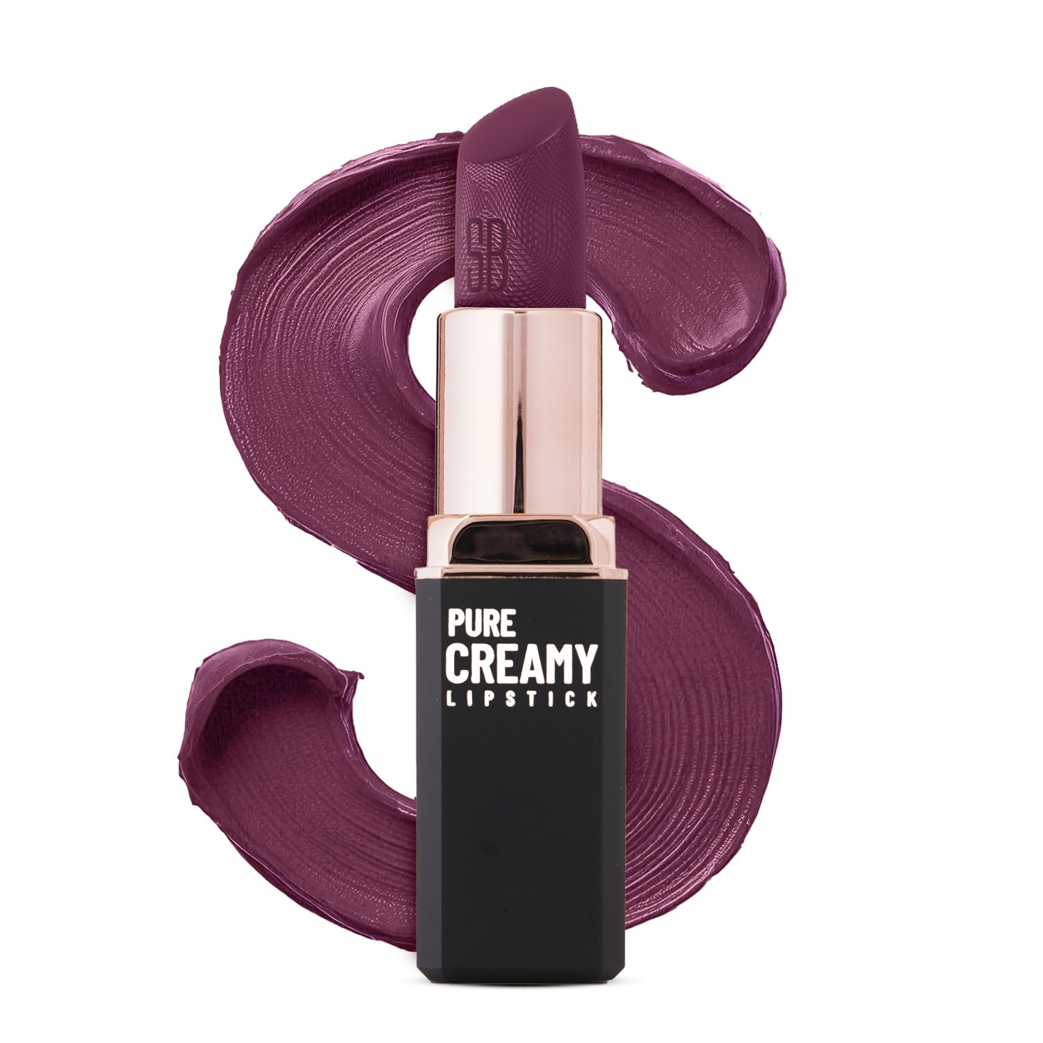Swiss Beauty Pure Creamy Lipstick | Smooth Glide | Matte Finish | Rich Colour | With Vitamin E & Tea Tree Oil | Hydrating | All-Day Comfort | Shade- 01-Dare to Bare