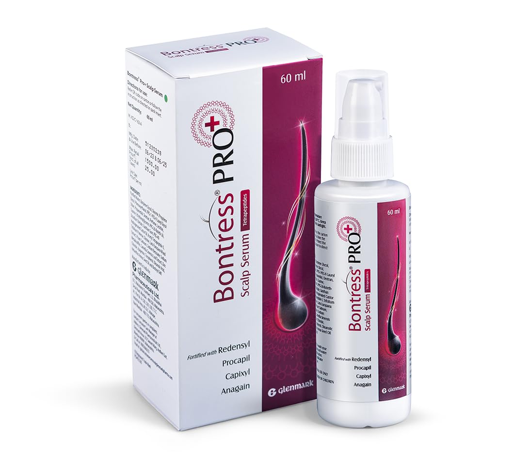 Bontress PRO+ Scalp Serum Fortified with Redensyl, Anagain, Capixyl,Procapil | Hair Serum for Hair Growth & Hair Fall 30ml - Dhevu
