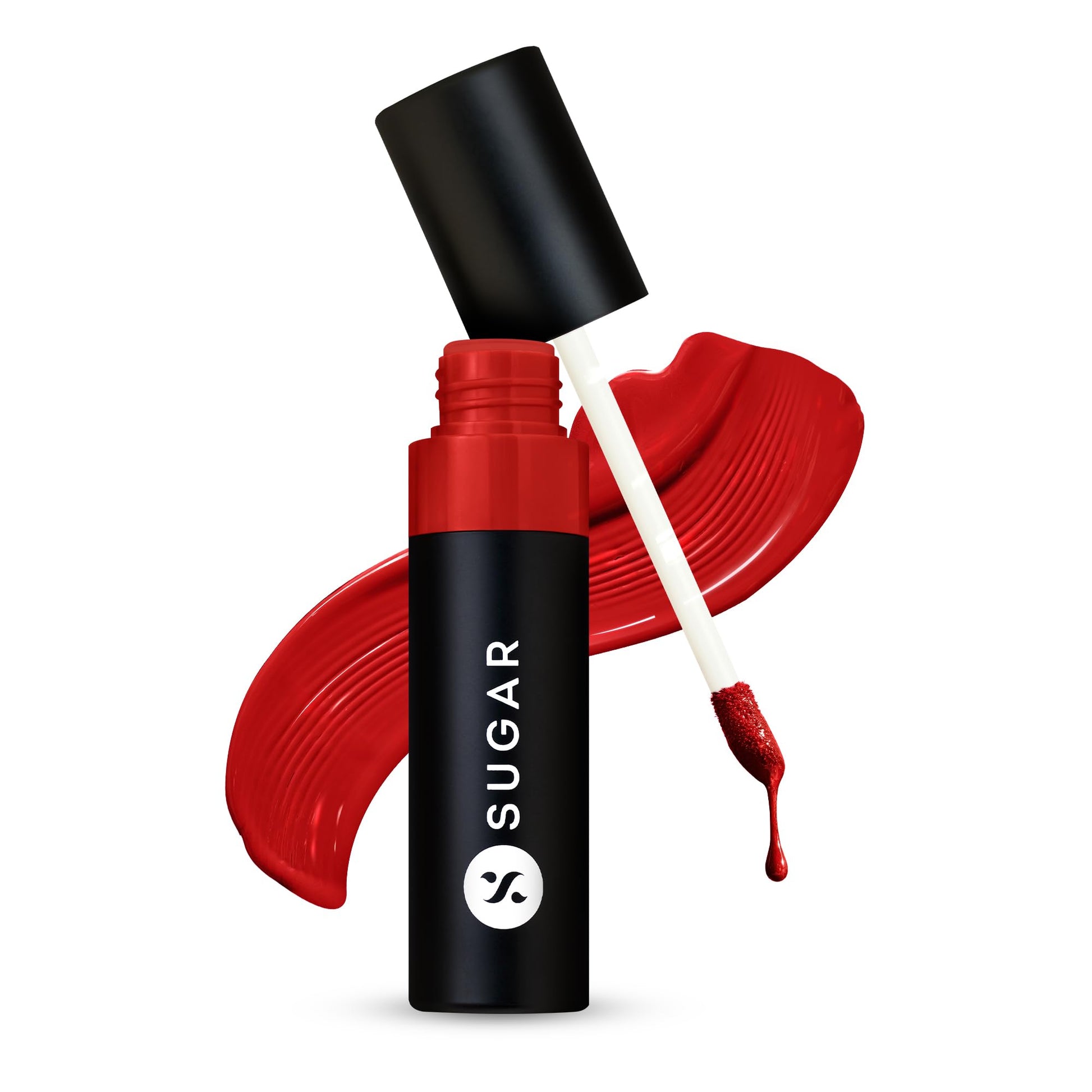 SUGAR Cosmetics Partner In Shine Transferproof Glossy Lipstick | Lasts upto 24hrs | Transferproof & Smudgeproof - 3ml - 01 Cinnamon Champagne