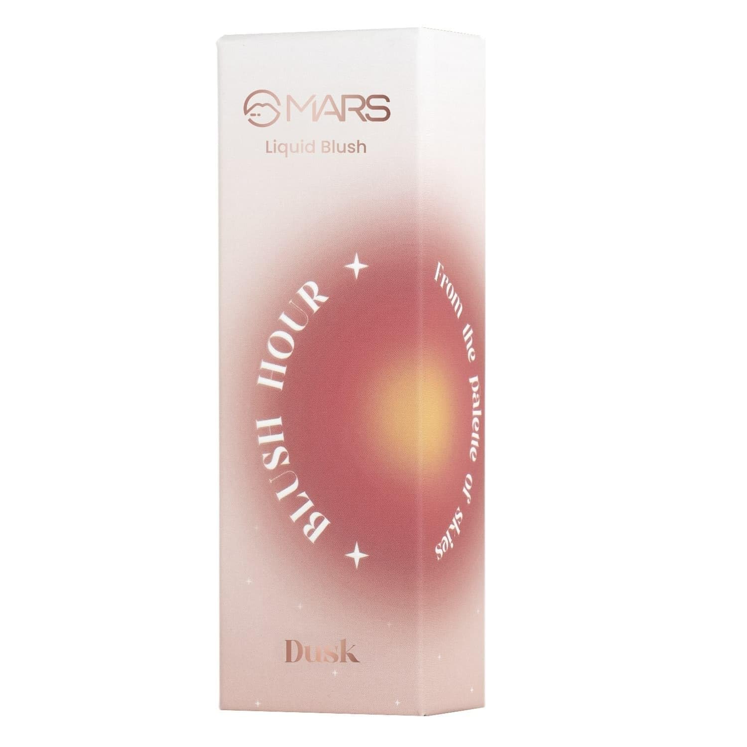 MARS Liquid Blush Hour | Dewy-Matte Finish | Highly Pigmented | Lightweight & Long-Lasting Formula | Effortless Application (12 ml) (05-DUSK)