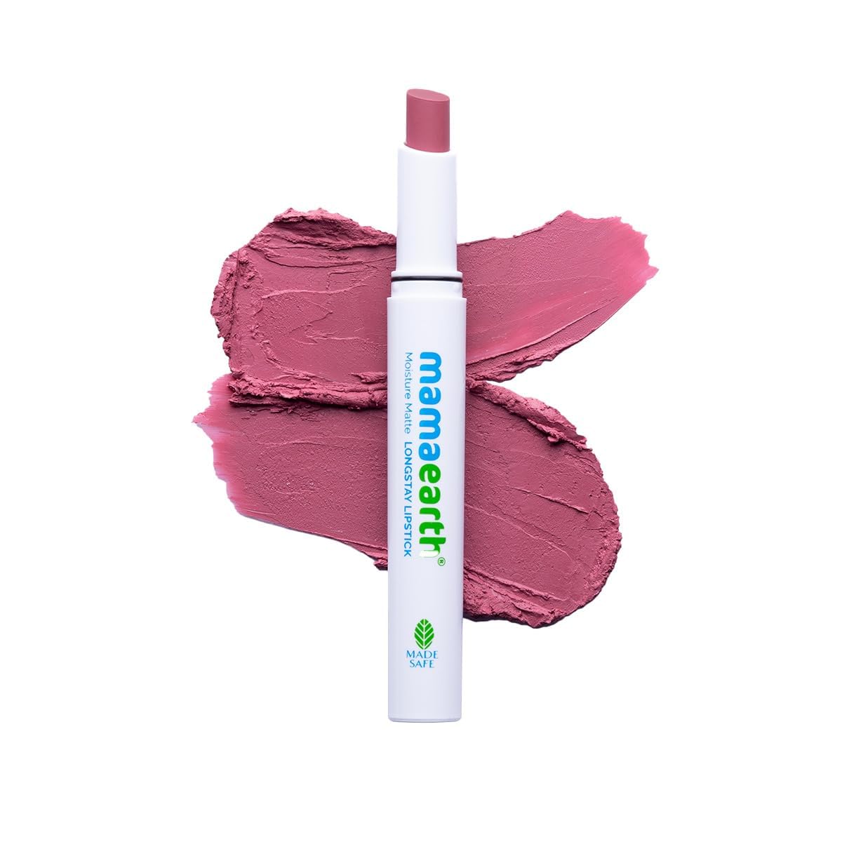 Mamaearth Moisture Matte Longstay Lipstick With Avocado Oil & Vitamin E For 12 Hour Long Stay-04 Cinnamon Nude - 2 G