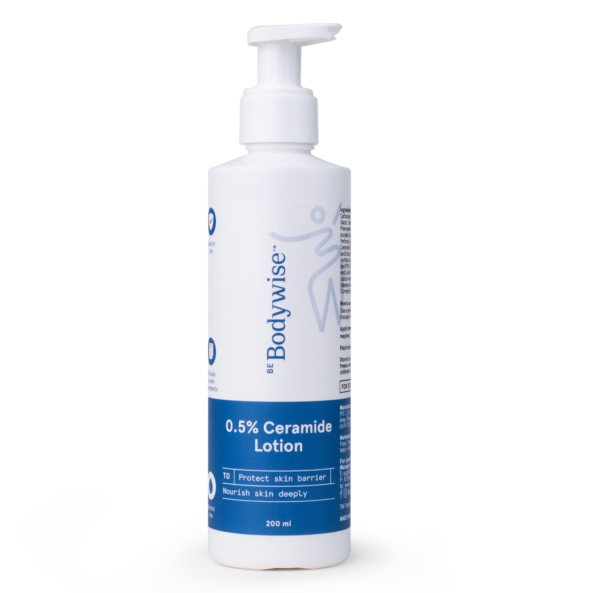Be Bodywise 10% Urea Body Lotion 200ml | 48 Hour Dry Skin Relief | For Very Dry & Flaky Skin | With Ceramides, Kokum & Mango Seed Butter | Non-Greasy & Lightweight Formula