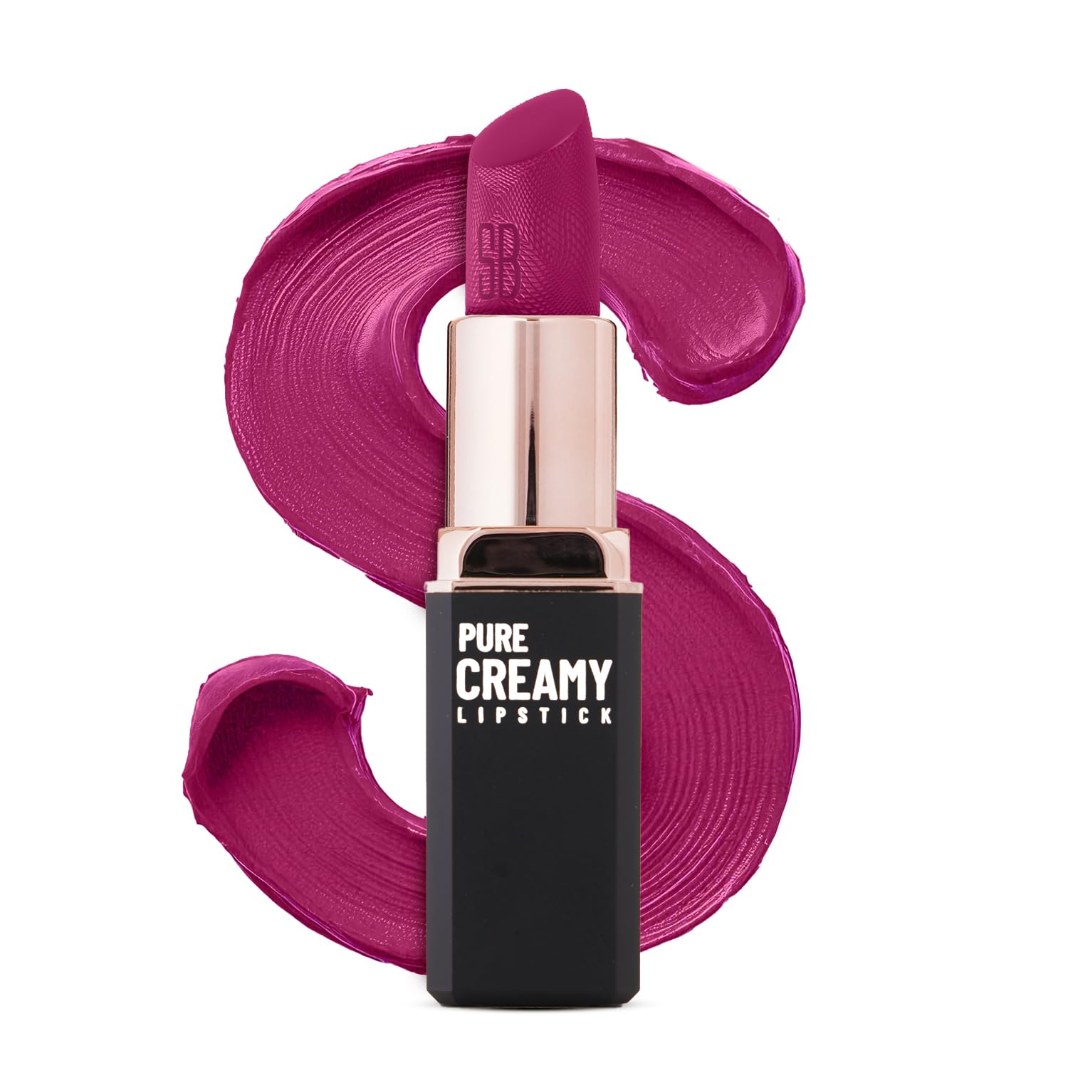 Swiss Beauty Pure Creamy Lipstick | Smooth Glide | Matte Finish | Rich Colour | With Vitamin E & Tea Tree Oil | Hydrating | All-Day Comfort | Shade- 01-Dare to Bare