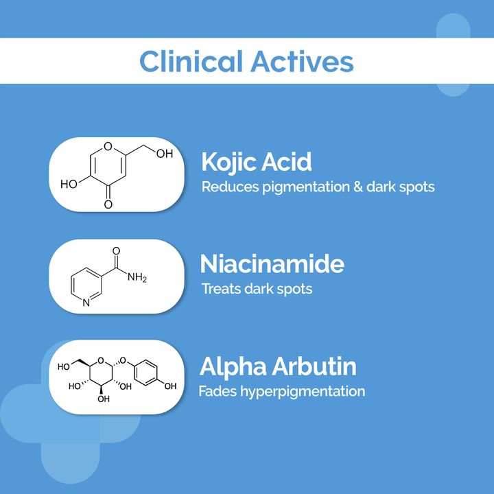 The Derma Co 1% Kojic Acid Face Wash with Niacinamide & Alpha Arbutin For Dark Spots & Pigmentation - 100ml
