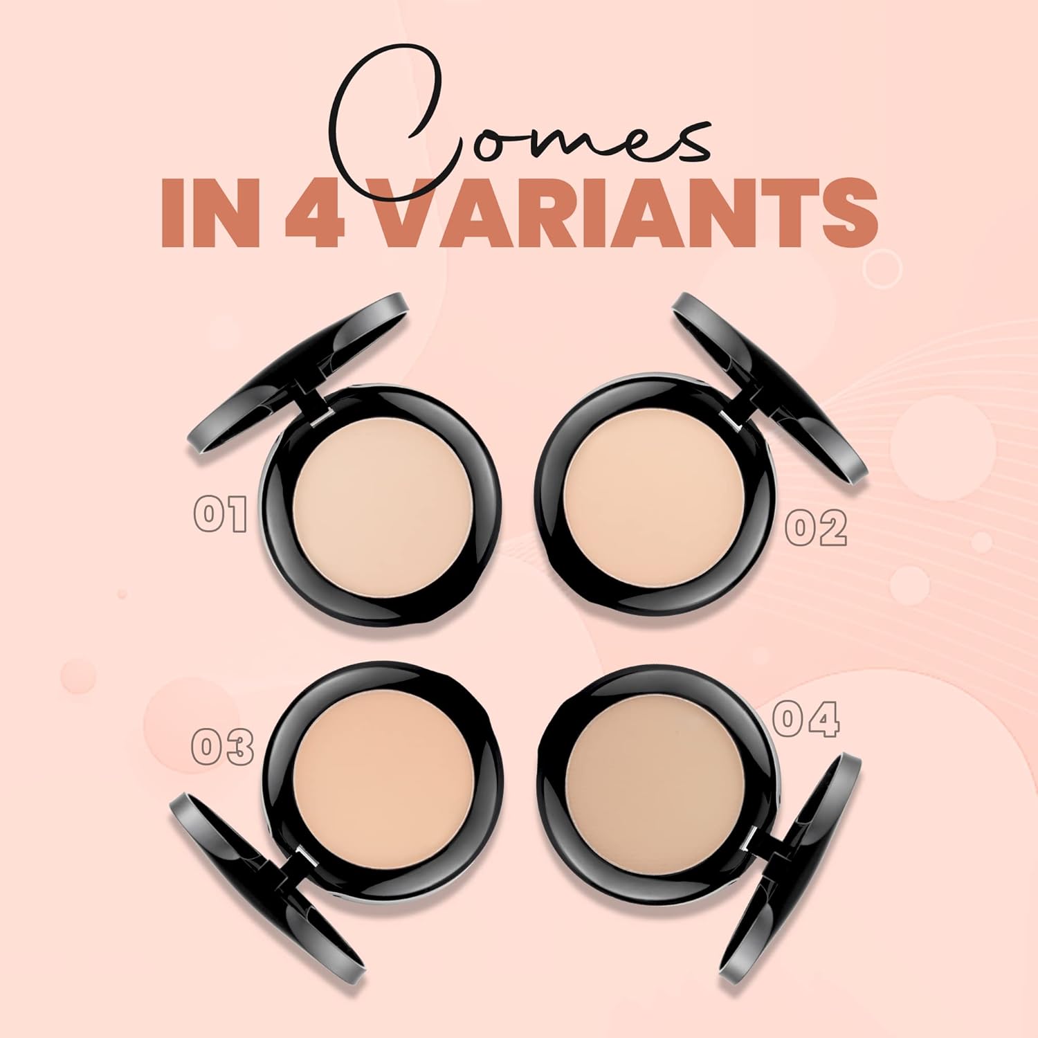 MARS Wonder 2 In 1 Compact With Mirror And Powder Puff | Oil And Sweat Control | Long Lasting Compact Powder For All Skin | Natural Finish (16.0Gm) (Shade-03)
