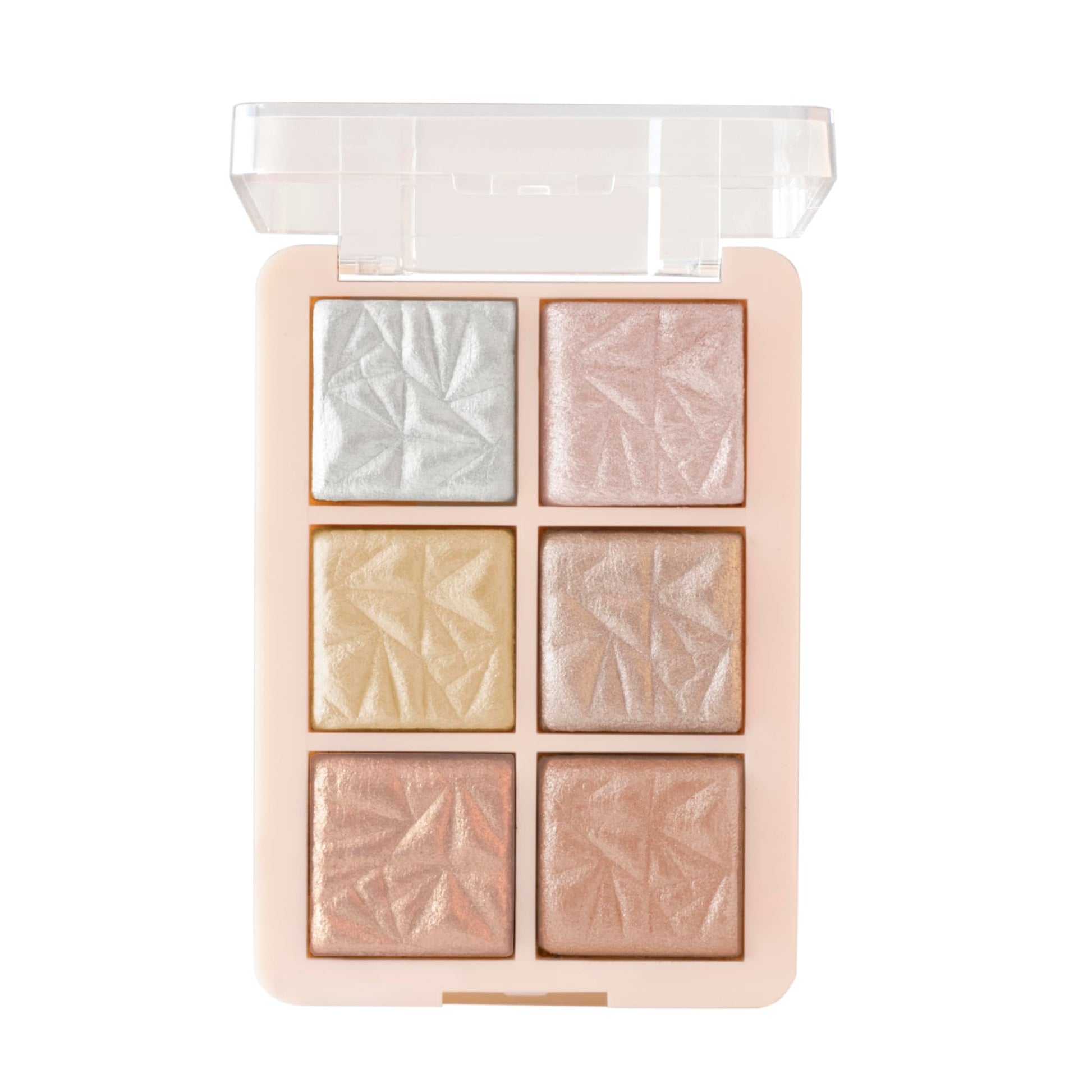 MARS Glowzilla 6 Colour Highlighter Palette | Ultra Blendable & Long Lasting | Blinding Glow (12.0gm) (Shade-03)